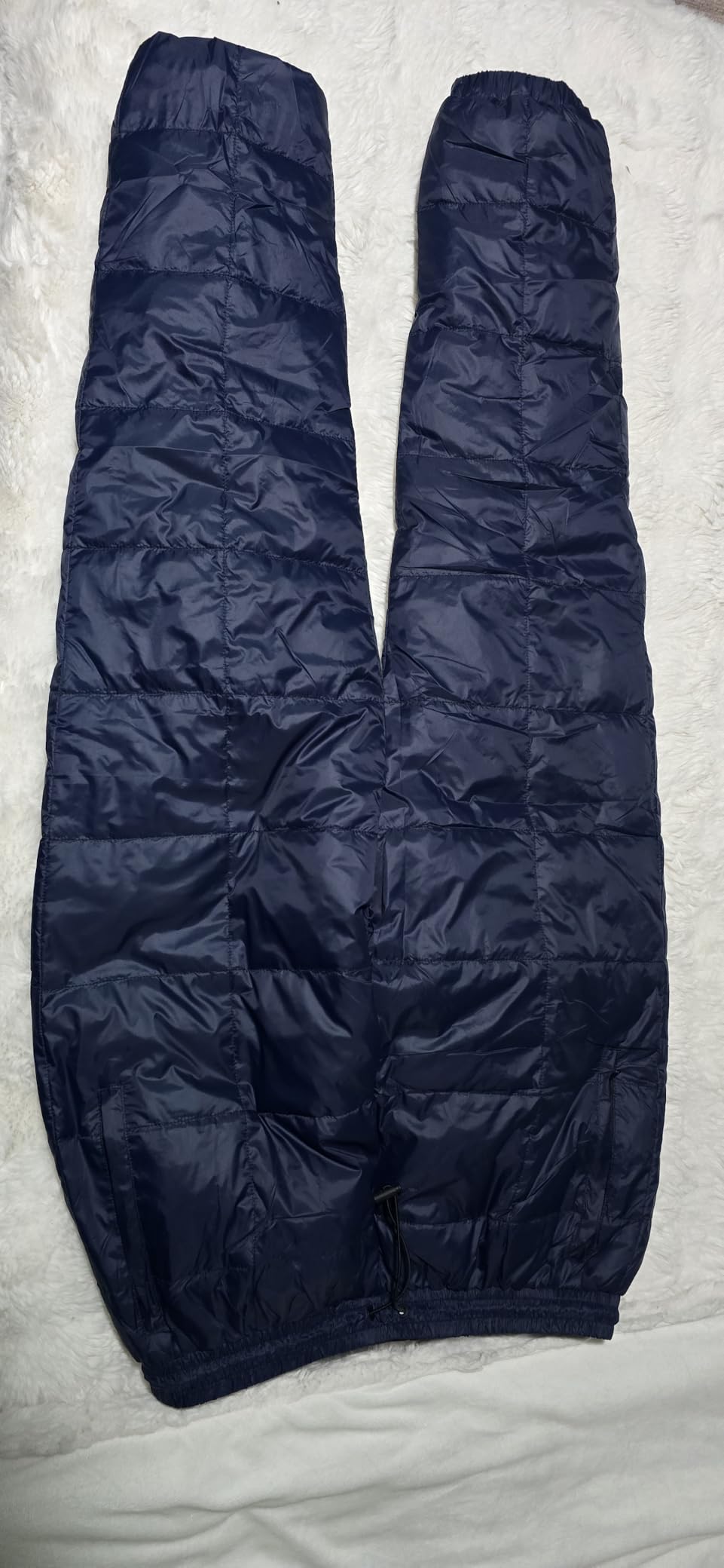 Men's Snow Pants Winter Warm Down Pants Insulated Utility Puffer Pants Ski Camping Trousers customer photo 2