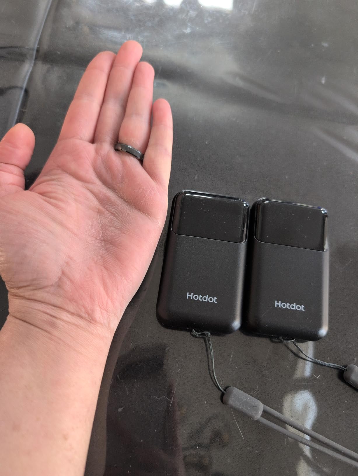 Hand Warmers Rechargeable, Heat Levels (104-131F), Real-Time Temp & Battery Display, Electric Hand Warmers, Fast Heating customer photo 2