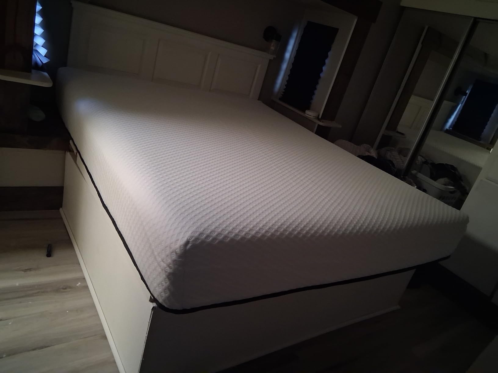 Short Queen - 10 Inch RV Mattress - 60x74, Aquasoft Memory Foam Mattress, Medium Firm, Breathable Diamond Soft Cover Fabric, Certified Safe Foam, Bed in a Box Mattress, Made in Mississippi customer photo 1