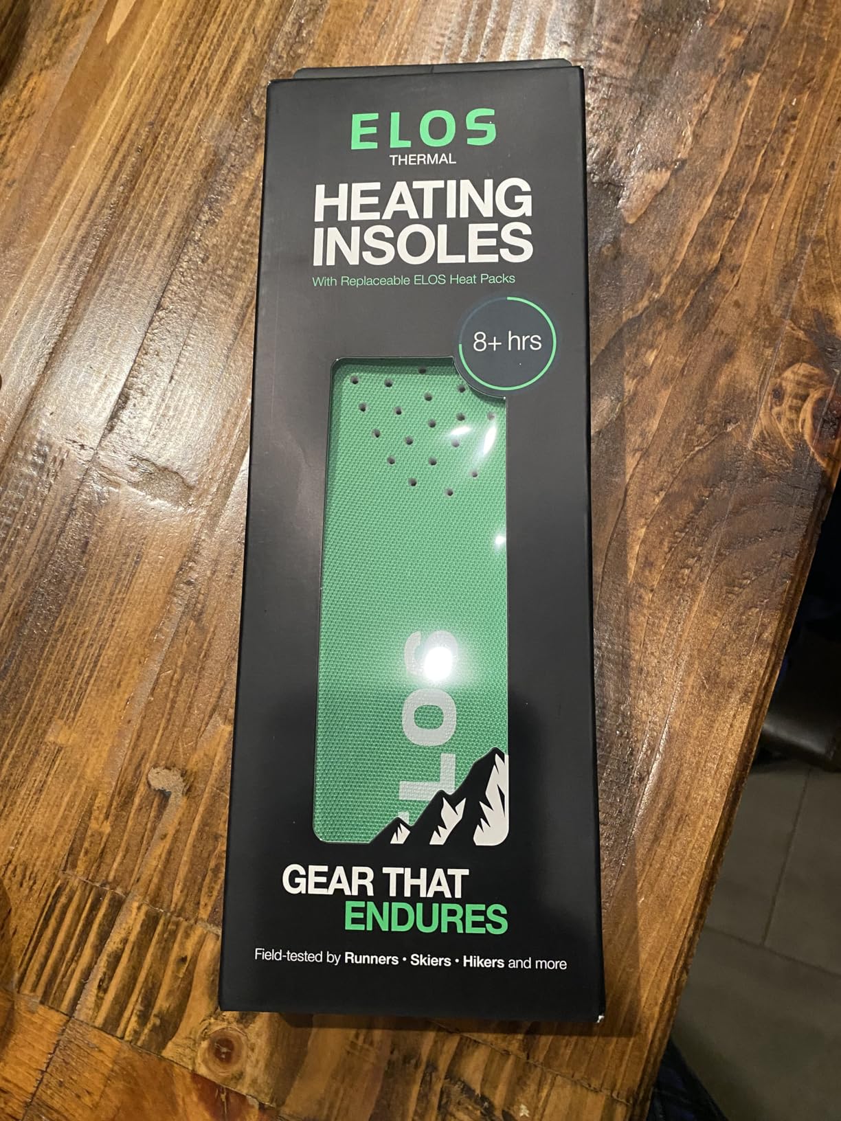 ELOS Heated Insoles Starter Pack - Trim-to-Fit Shoe Insoles for Women & Men | Reusable Heated Shoe Inserts + 2 Pairs Air-Activated Heat Packs | Comfort Insoles for Standing All Day, Skiing & Running customer photo 1