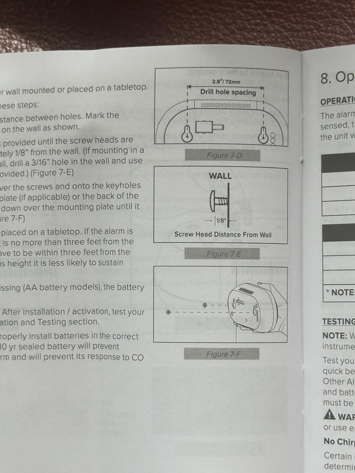 Kidde Carbon Monoxide Detector, AA Battery Powered, Portable for Travel or Home, 85 dB Alarm, LED Status Light Indicators, 5th Edition, COB customer photo 2