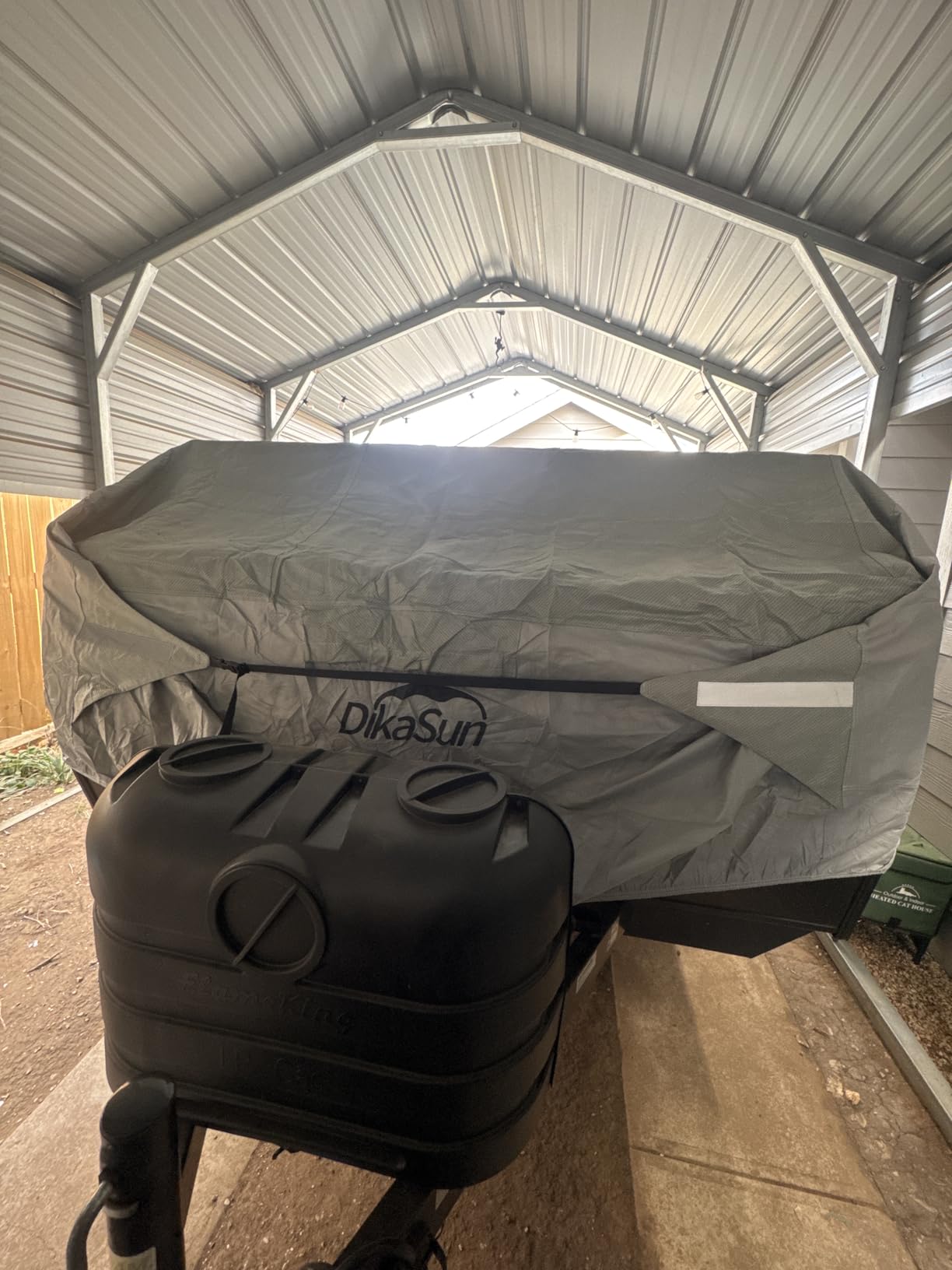Class C RV Cover 26' ~ 29', 7 Layers Top Motorhome Cover, Heavy Duty Anti-UV Camper Cover Windproof Ripstop Class C Travel Trailer Cover customer photo 1