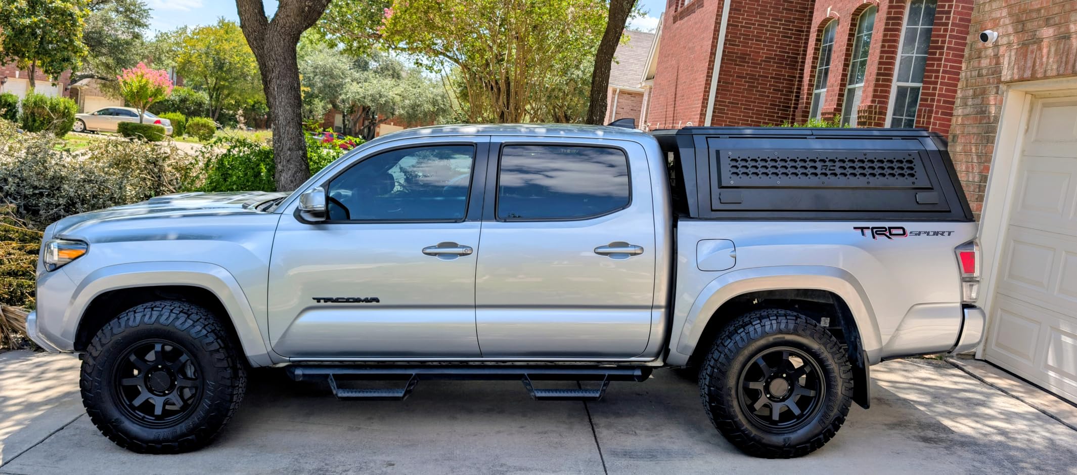 Rough Country Truck Bed Cap Topper for Toyota Tacoma (2016-2023) 5' Bed - Modular Design, Locking Gullwing Access Doors, Molle Panels, LED Interior Lighting customer photo 1