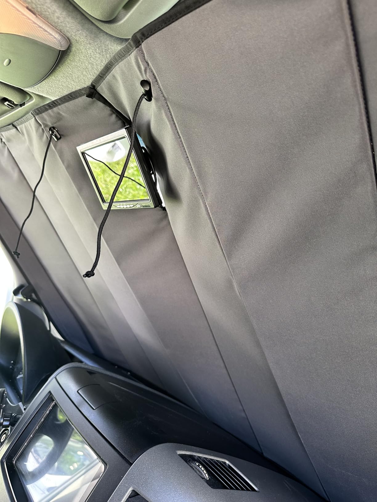 Magnetic Van Window Covers Fit for Mercedes Benz Sprinter VS30 | 2019-2026, Blackout Privacy & Thermal Insulation Side Shades for Van Life & Camping, Custom Fit, Easy Install, Gray (Pair) customer photo 2