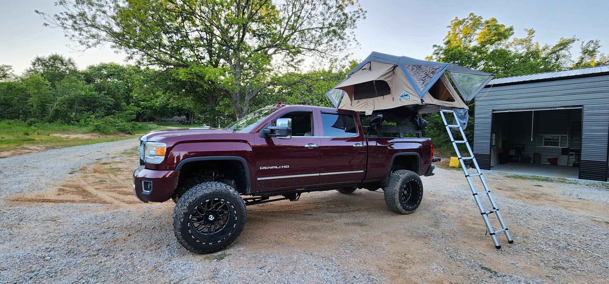 MONOKING Full-Size Truck Bed Rack Adjustable Universal for F150 F250 Raptor Lightning Silverado/GMC Sierra/Dodge Ram 1500 2500 3500 Tundra Titan Heavy Duty Cargo Racks for Rooftop Tent Camping Gear customer photo 1