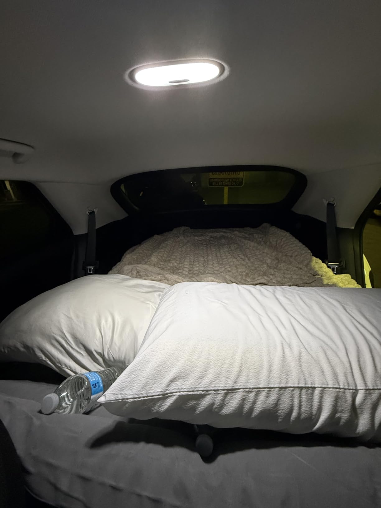 Ciremiv SUV Air Mattress with Pump, Double Side Flocked Car Bed | Complete Sleeping Kit Accessories, Ideal for Auto Camping, Outdoor Tent Use and Long-Distance Road Trips (Blue Black) customer photo 2