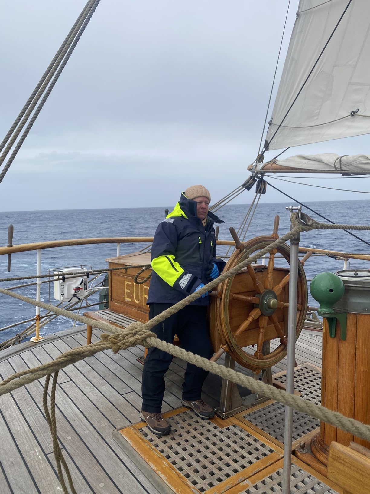 Men's PRO Offshore Sailing Suit, Waterproof Jacket & Bib Pants customer photo 2