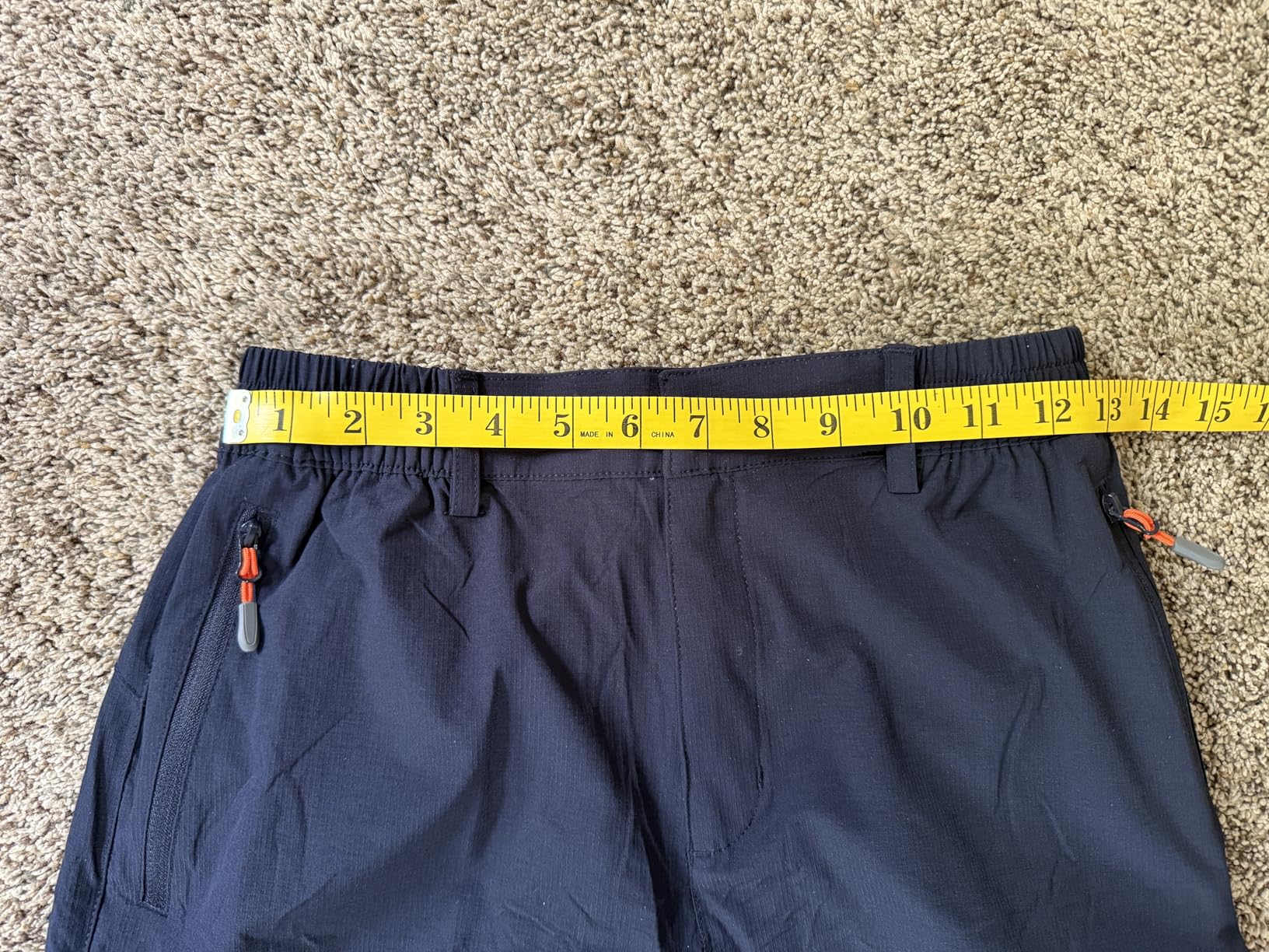 Kids Hiking Cargo Pants Quick Dry Lightweight Outdoor Scout Pants Waterproof with Zip Pockets 4-16Y customer photo 1