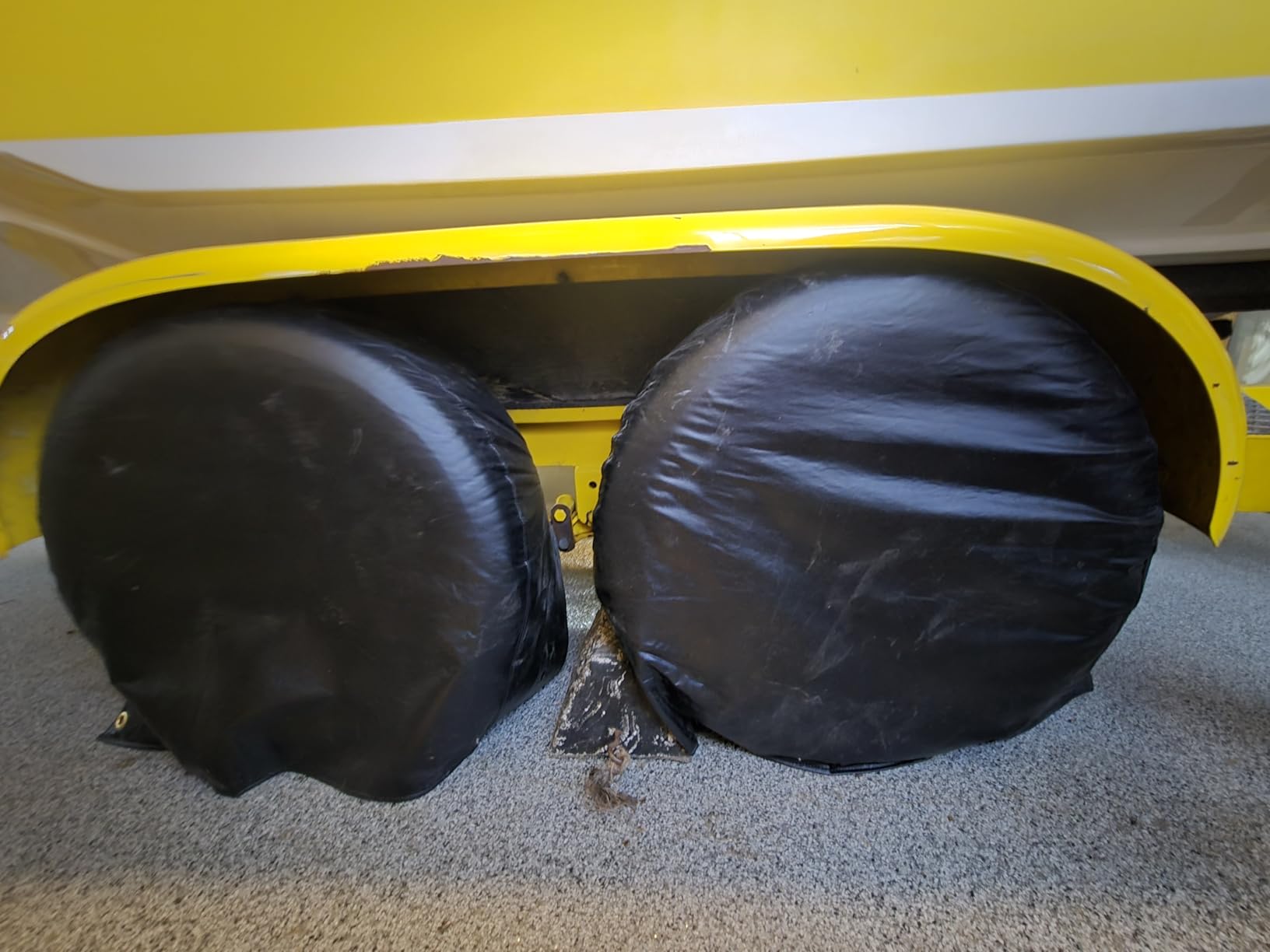 VINPATIO Class A RV Cover Fits 34'-37' RV: Extra Thick 7 Layers Top, Heavy Duty Waterproof Class A Motorhome Cover with 3 Extra Windproof Long Straps, Gutter Covers customer photo 1