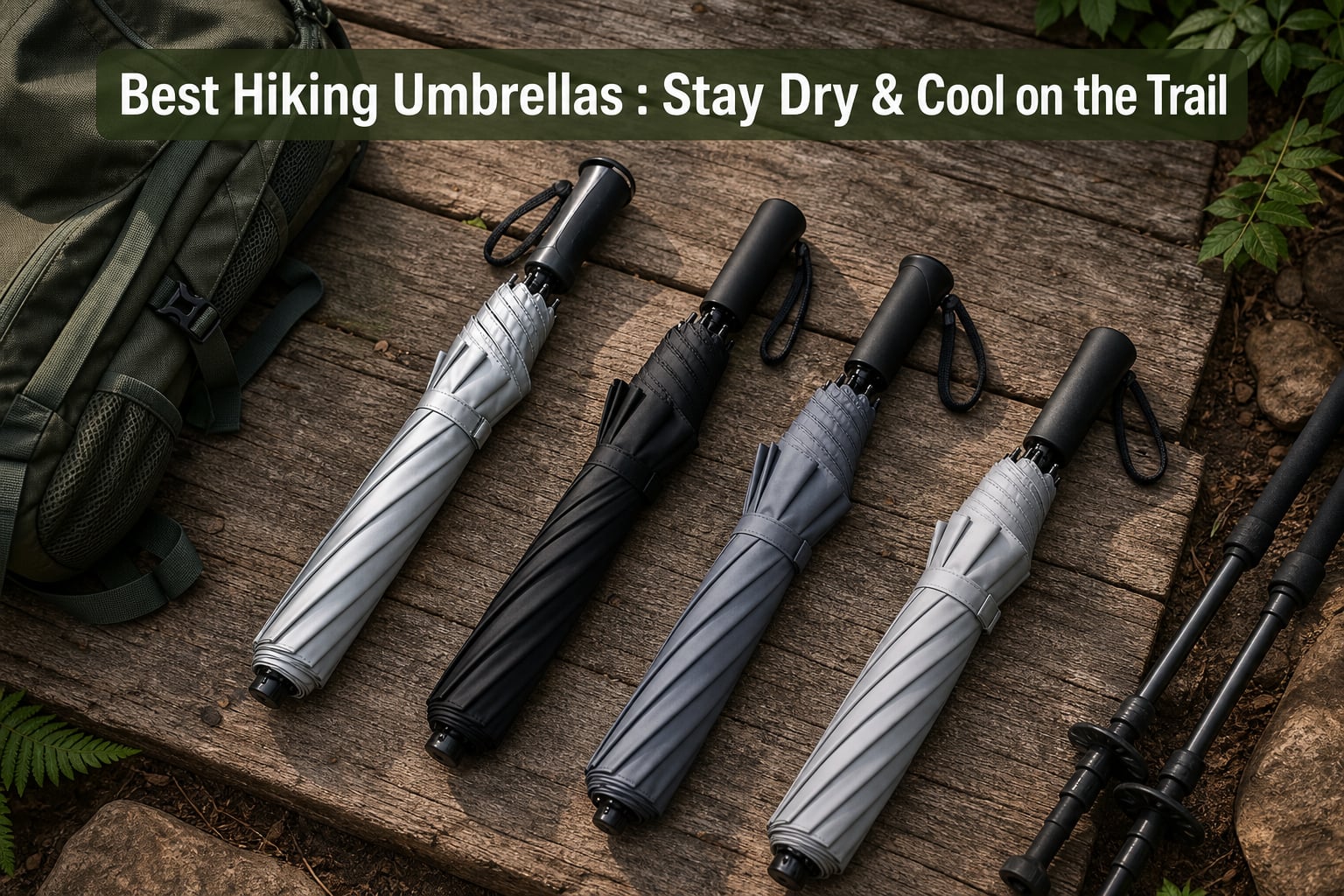 Best Hiking Umbrellas [cy]: Stay Dry & Cool on the Trail