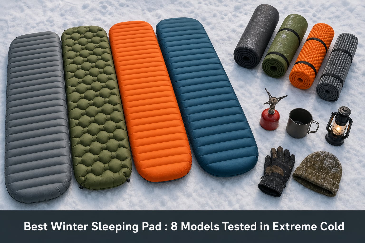 Best Winter Sleeping Pad [cy]: 8 Models Tested in Extreme Cold
