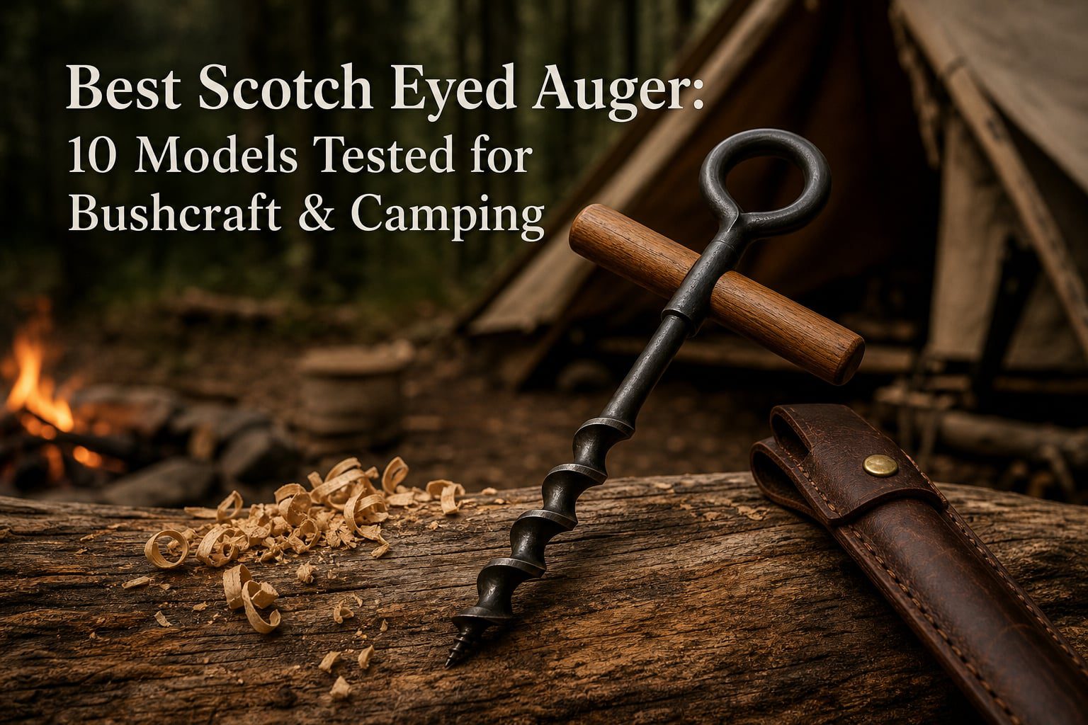 Best Scotch Eyed Auger: 10 Models Tested for Bushcraft & Camping