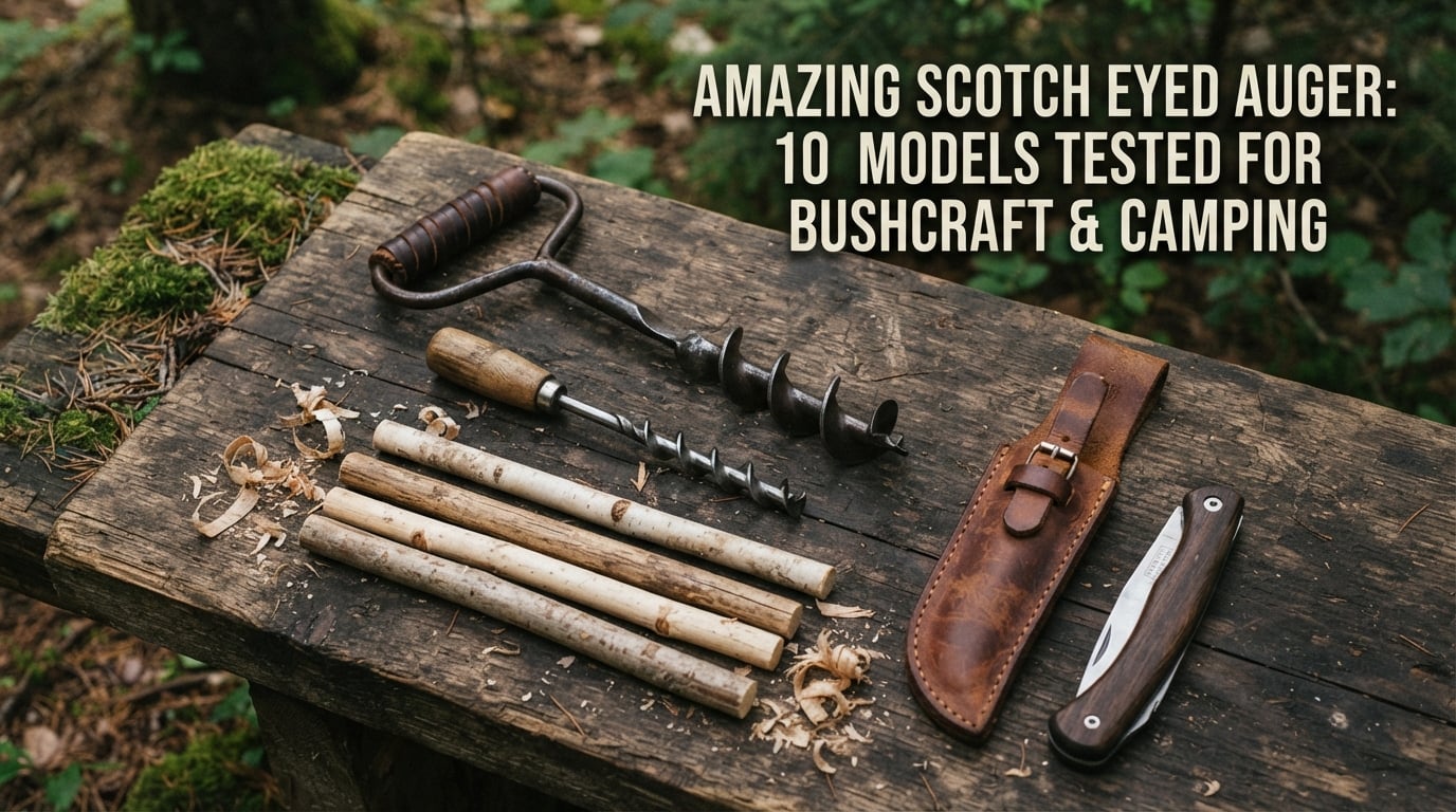 Amazing Scotch Eyed Auger: 10 Models Tested for Bushcraft & Camping