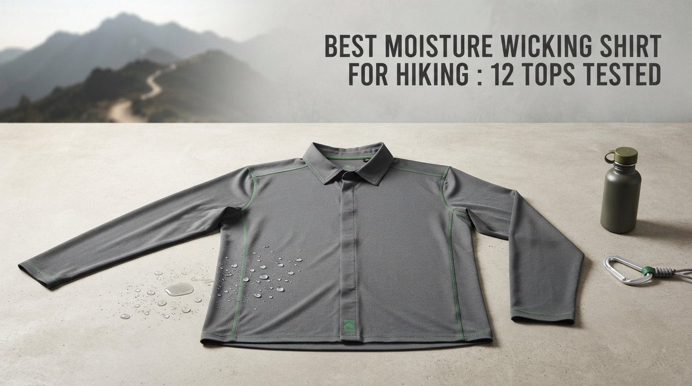 Best Moisture Wicking Shirt For Hiking [cy]: 12 Tops Tested