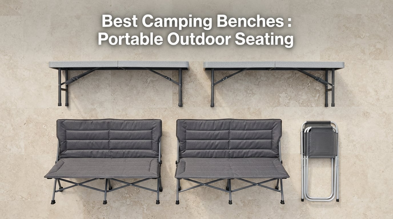 Best Camping Benches [cy]: Portable Outdoor Seating