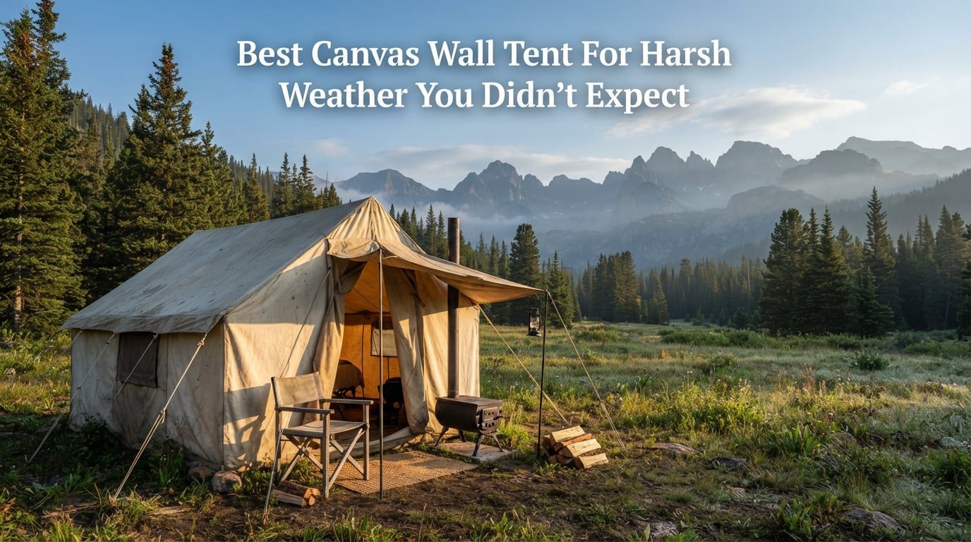 Best Canvas Wall Tent For Harsh Weather You Didn’t Expect [cy]