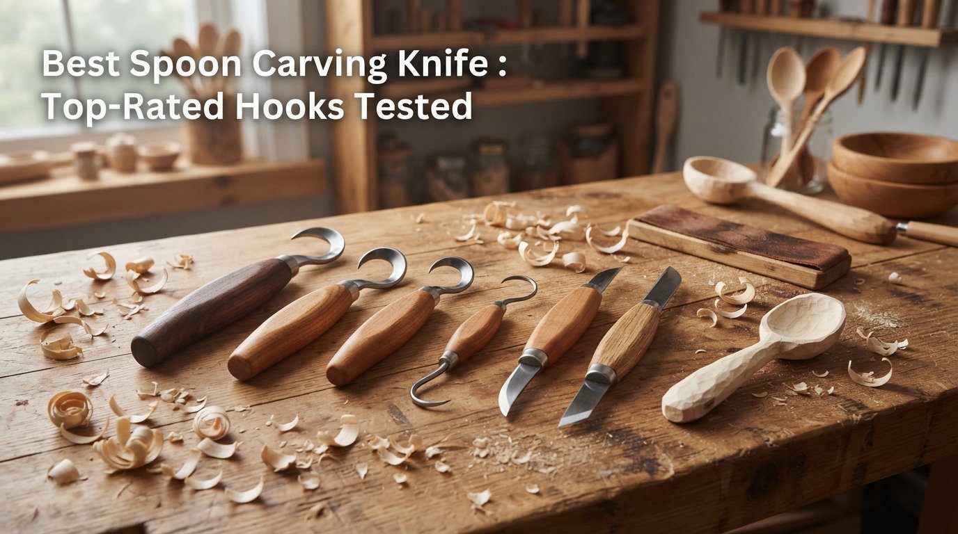 Best Spoon Carving Knife [cy]: 10 Top-Rated Hooks Tested