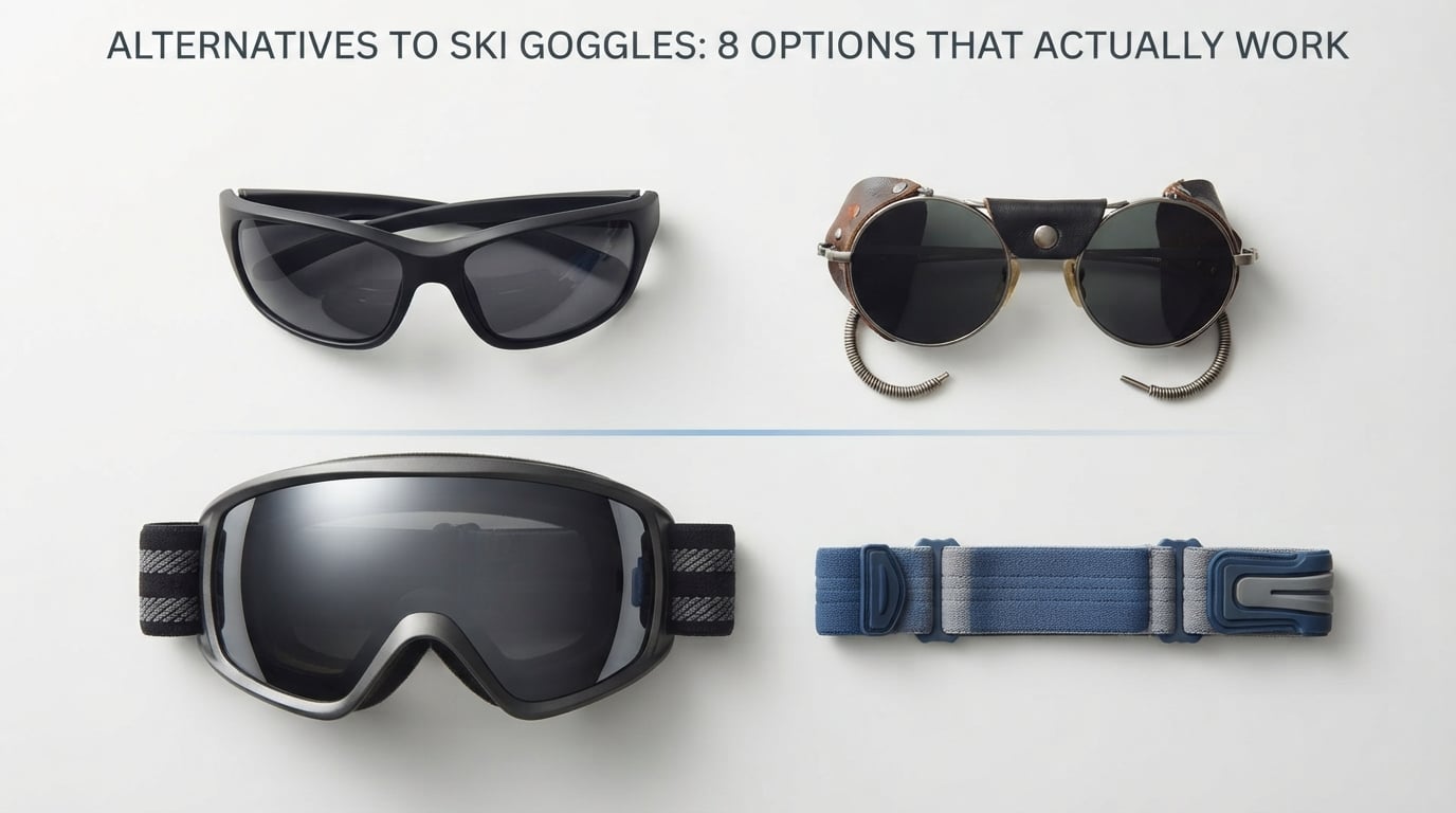 Alternatives To Ski Goggles: 8 Options That Actually Work