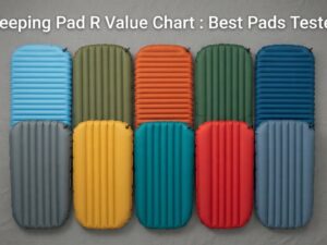 Sleeping Pad R Value Chart [cy]: 8 Best Pads Tested