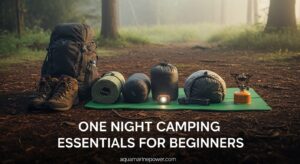 One Night Camping Essentials for Beginners 2026