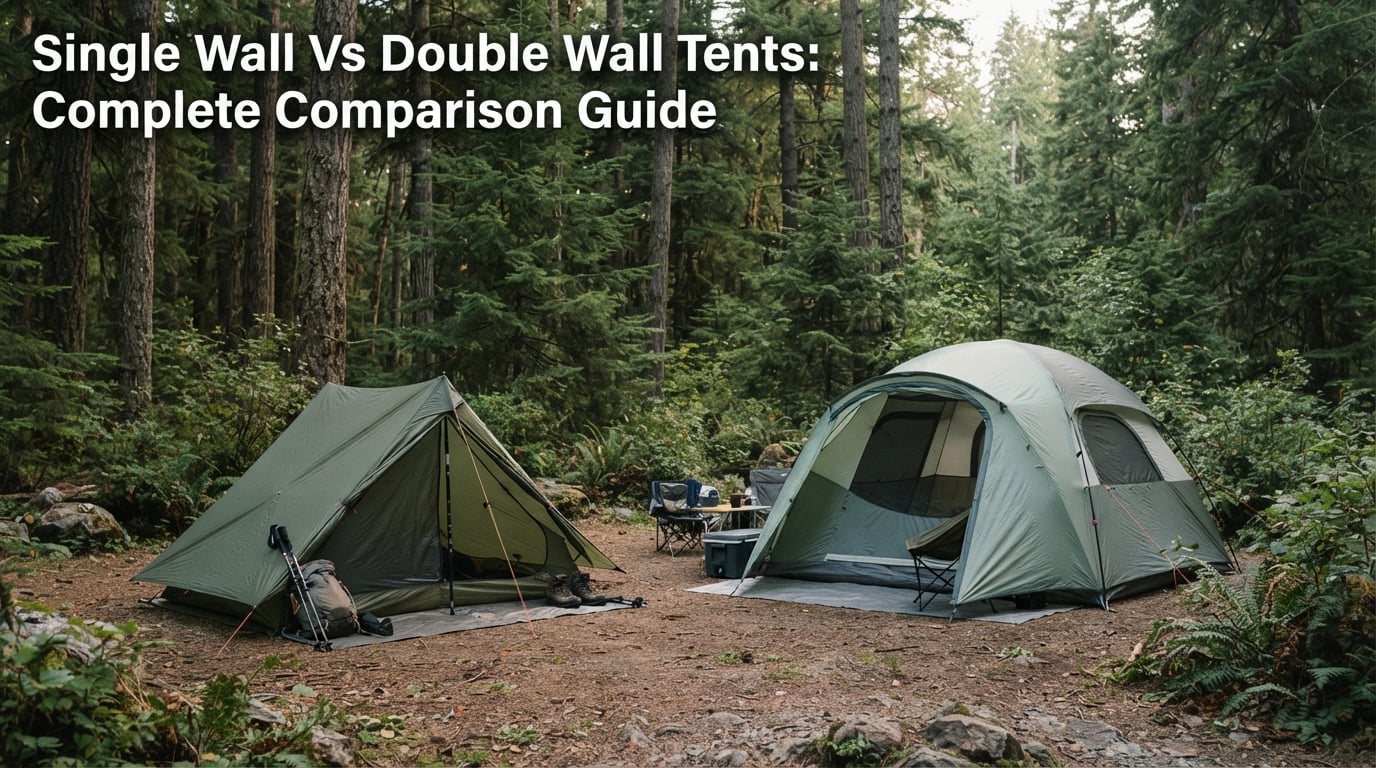 Single Wall Vs Double Wall Tents: Complete Comparison Guide