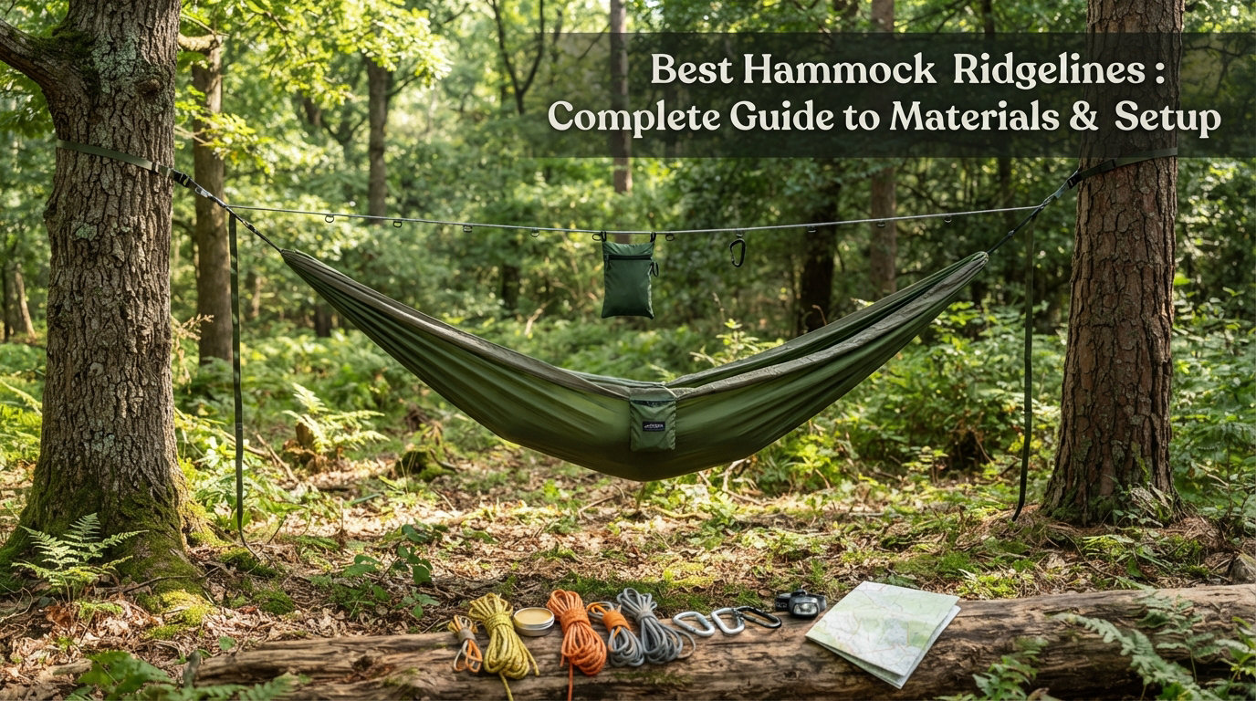 Best Hammock Ridgelines [cy]: Complete Guide to Materials & Setup