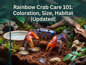 Rainbow Crab Care 101: Coloration, Size, Habitat |Updated|[cy]