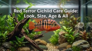 Red Terror Cichlid Care Guide: Look, Size, Age & All 2026