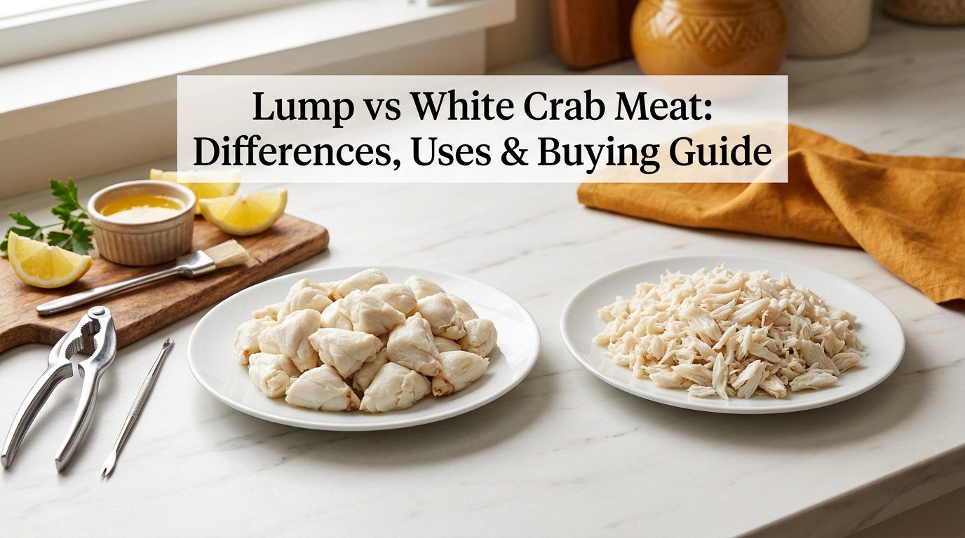 Lump vs White Crab Meat: Differences, Uses & Buying Guide