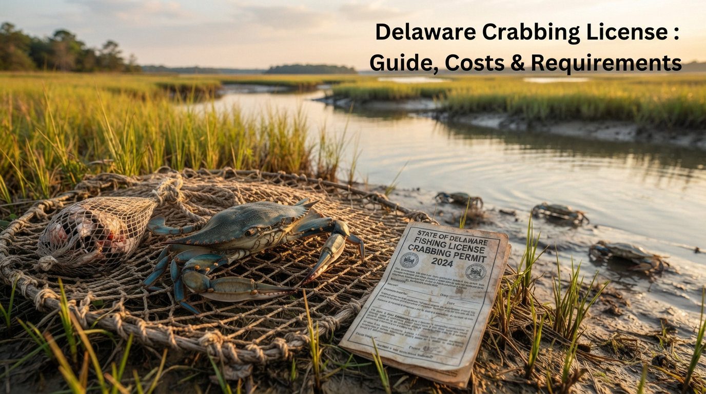 Delaware Crabbing License [cy]: Guide, Costs & Requirements
