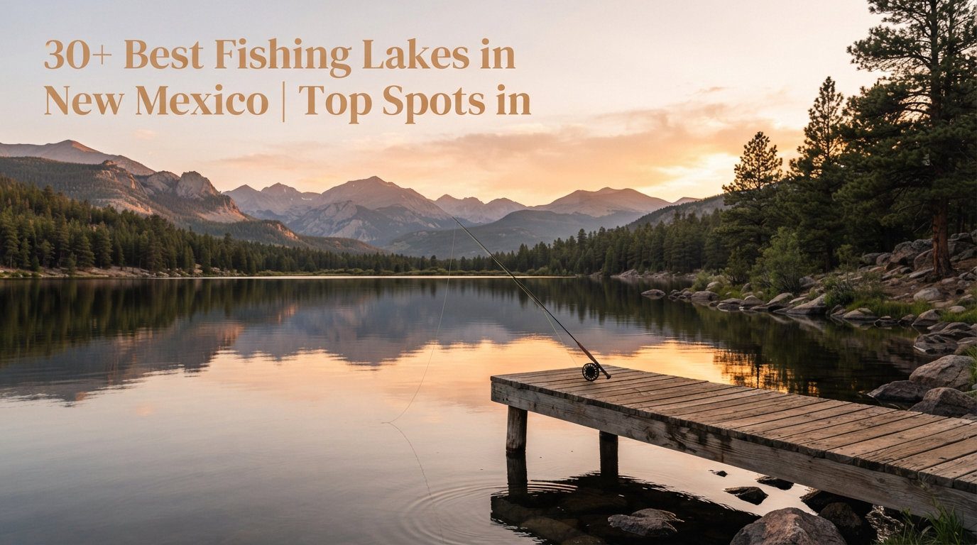 30+ Best Fishing Lakes in New Mexico | Top Spots in [cy]