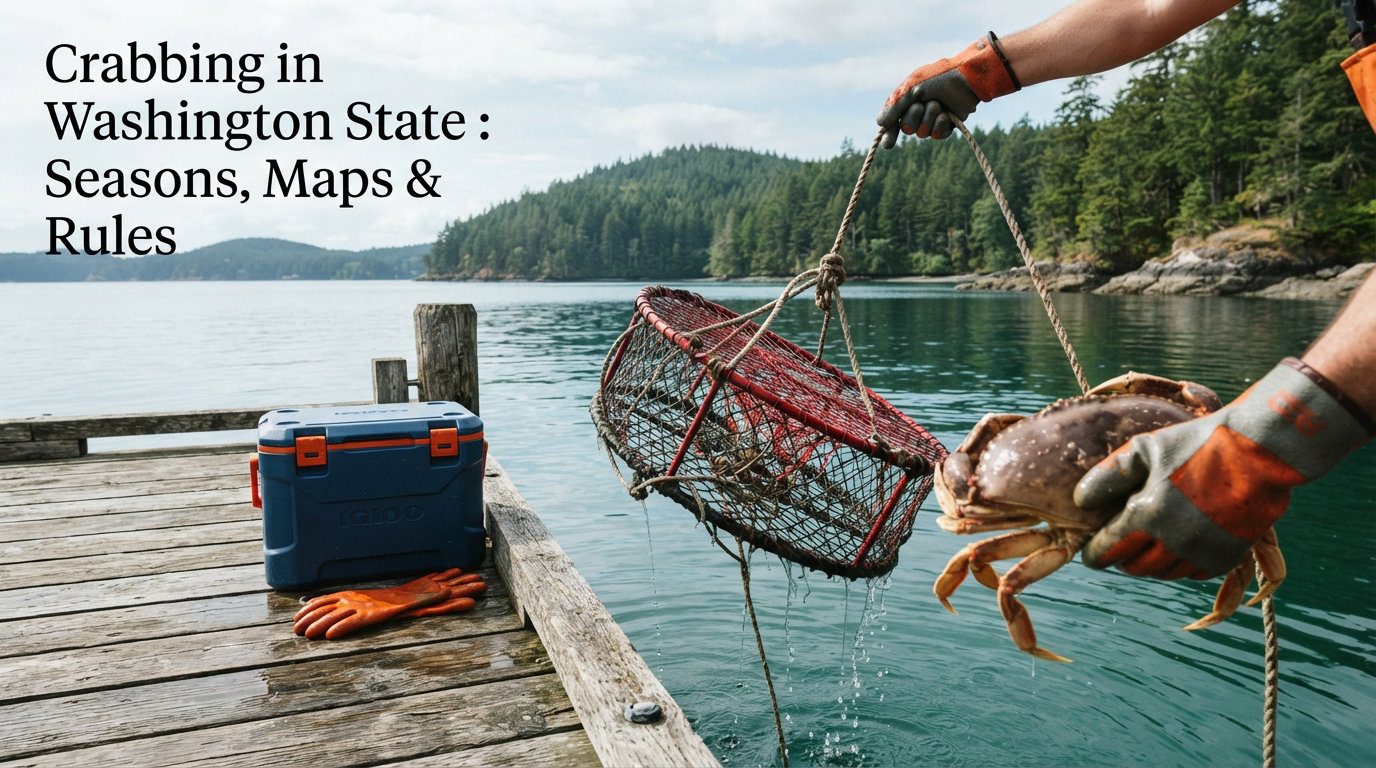 Crabbing in Washington State [cy]: Seasons, Maps & Rules