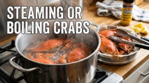 Steaming or Boiling Crabs: Which is Best? Expert Guide