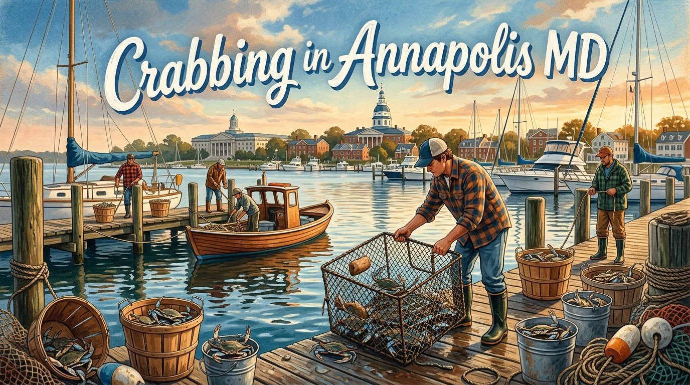 Crabbing in Annapolis MD: Best Spots & Regulations | [cy]