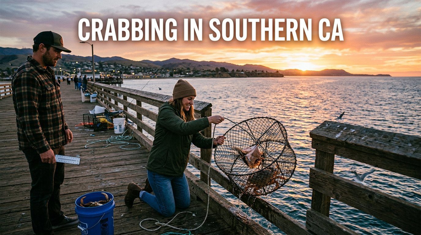 Crabbing in Southern CA: Best Spots, Guide, Gear & Tips