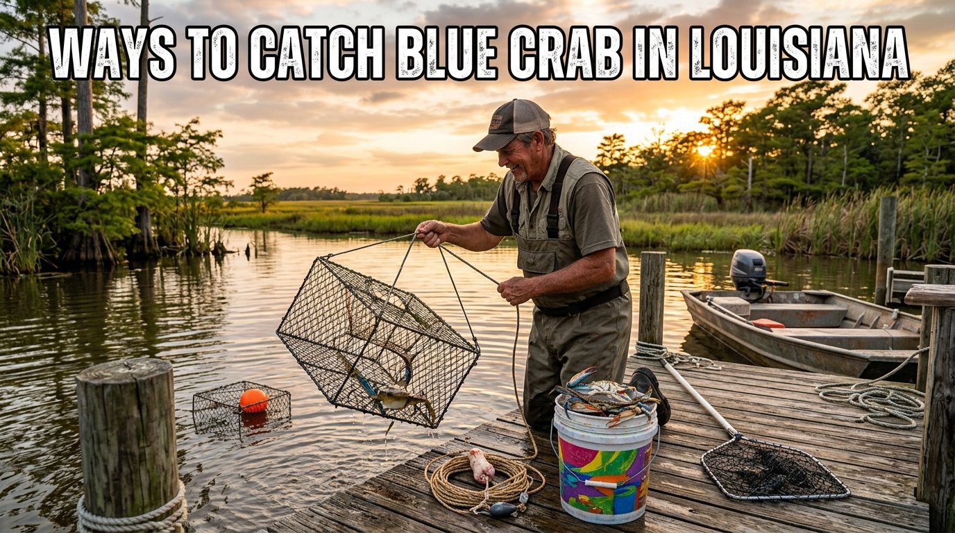 Best 15 Ways to Catch Blue Crab in Louisiana | Expert Guide