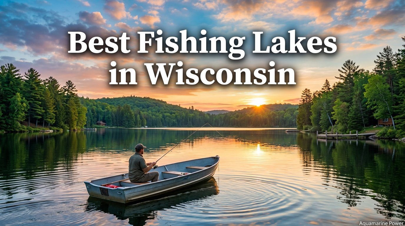 Best 10 Fishing Lakes in Wisconsin | Trophy Walleye & Guide