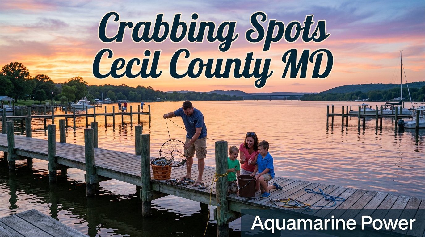 Best 15 Crabbing Spots Cecil County MD | GPS Coords & Maps