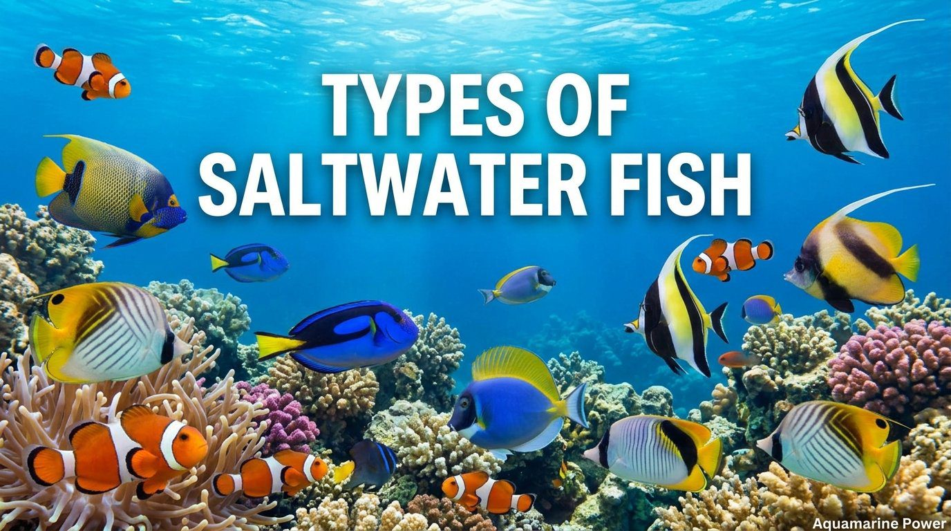 50+ Types of Saltwater Fish (August 2026): Complete Species Guide