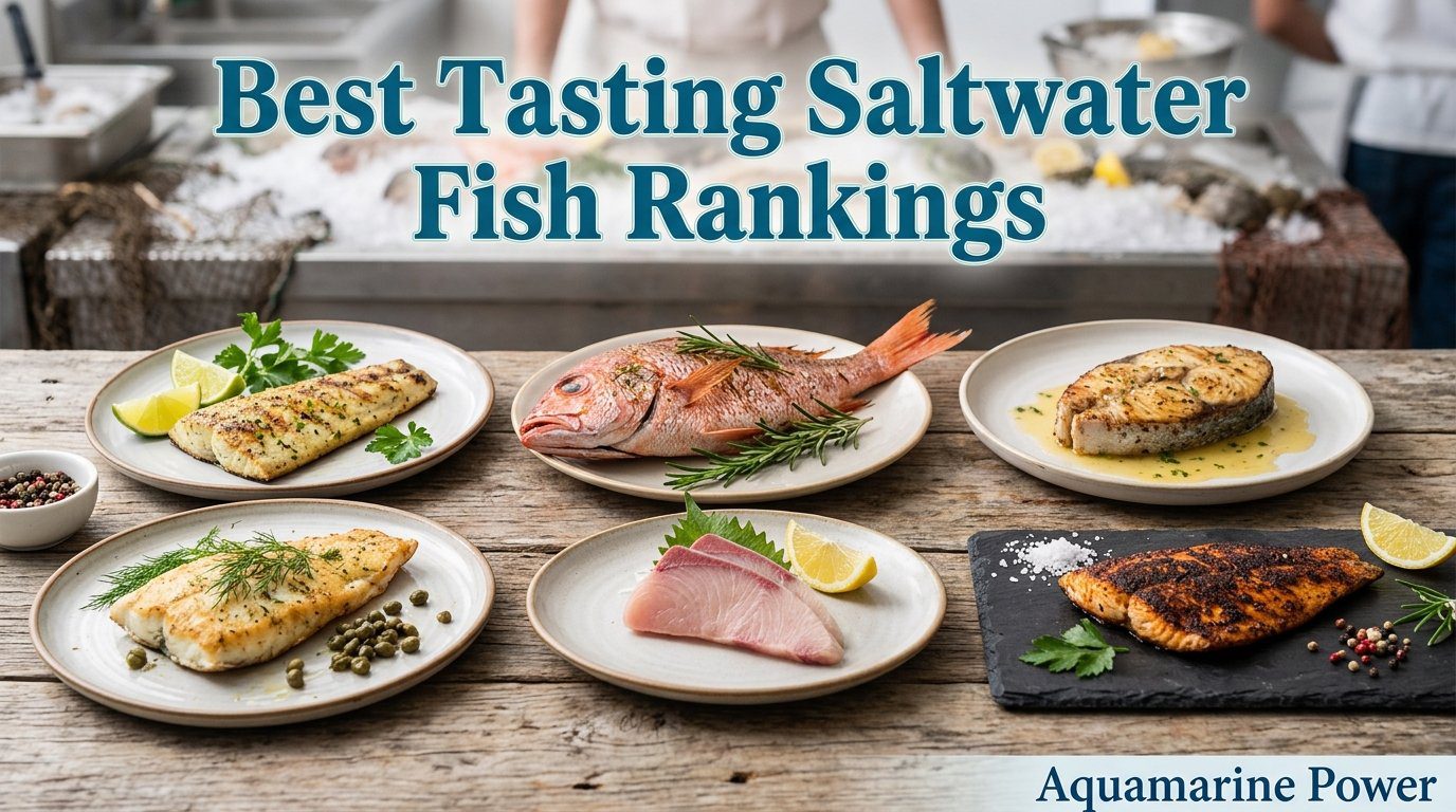 Taseing Fish 15 Best Tasting Saltwater Fish Rankings (August 2026) | Complete Taste ...