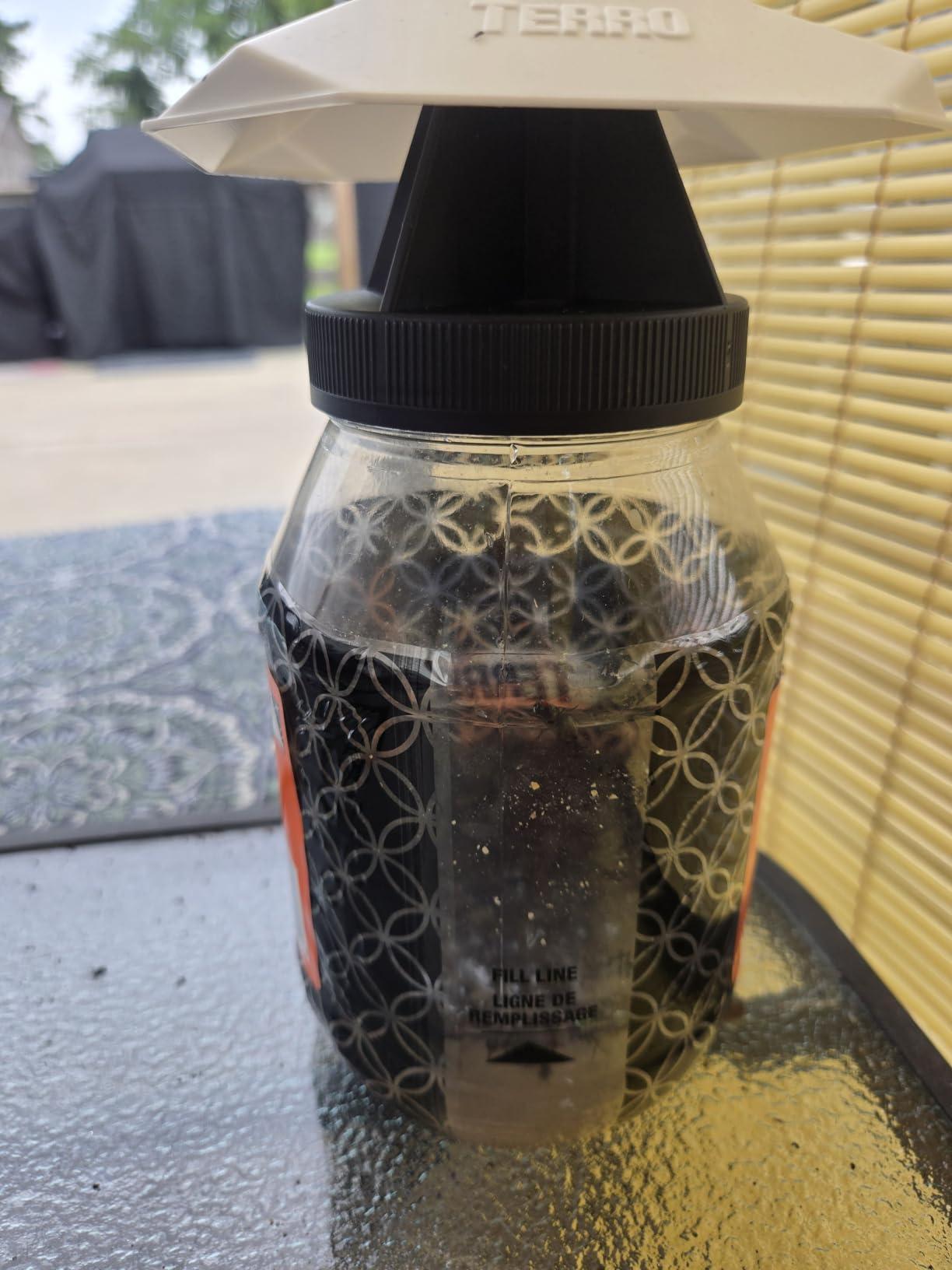 TERRO Fly Magnet Trap - Reusable Poison-Free Outdoor Fly Catcher with Bait for Patios & Decks customer photo 1