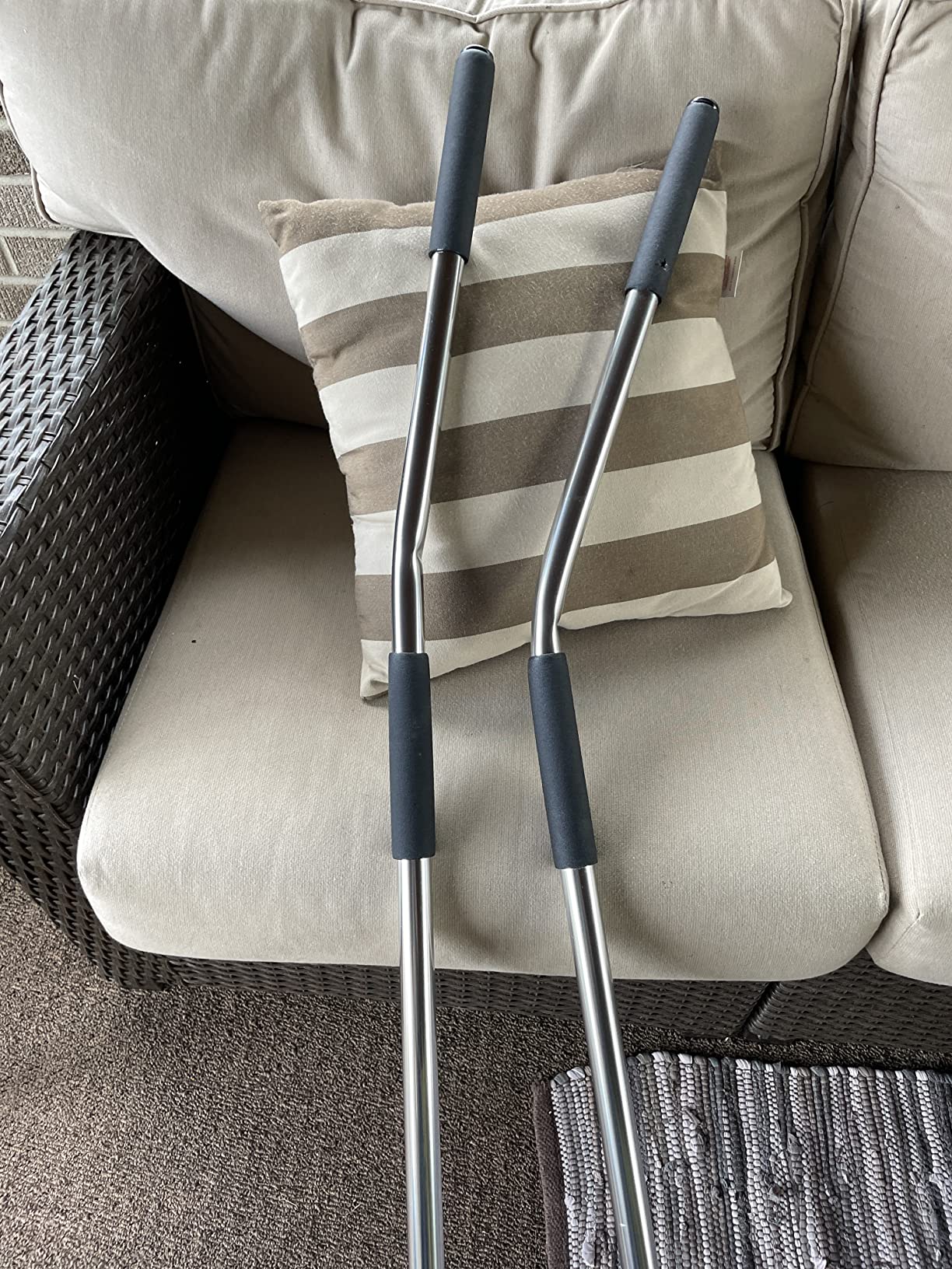 Sea Striker Silver Anodized Aluminum Gaff 4