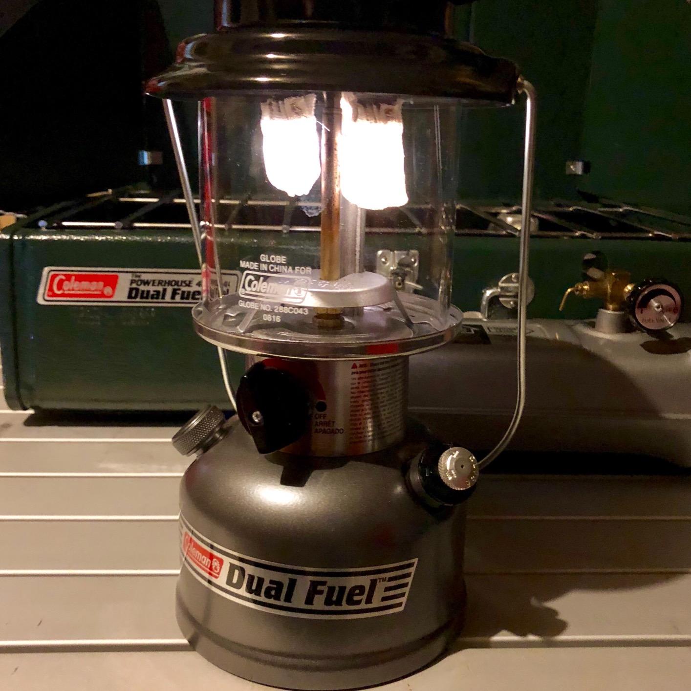 Coleman Premium 700L Dual-Fuel Lantern with Adjustable Brightness & Carry Case, Mantles & Filter Funnel Included, Great for Camping, Hunting, Power Outage, Emergencies & More customer photo 1