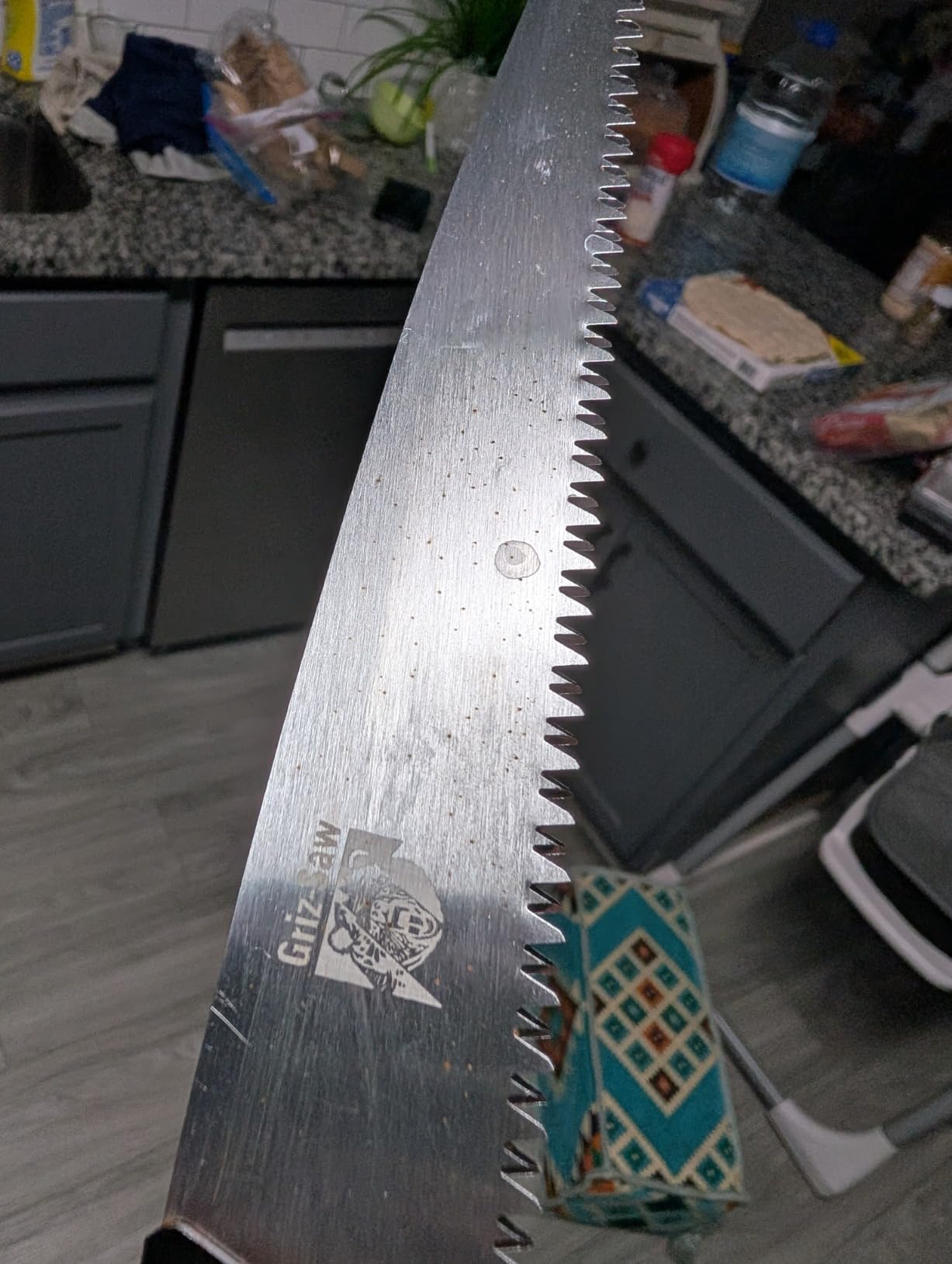 Outdoor Edge GrizSaw - T-Handle Fixed Blade Hunting Saw with 8.0
