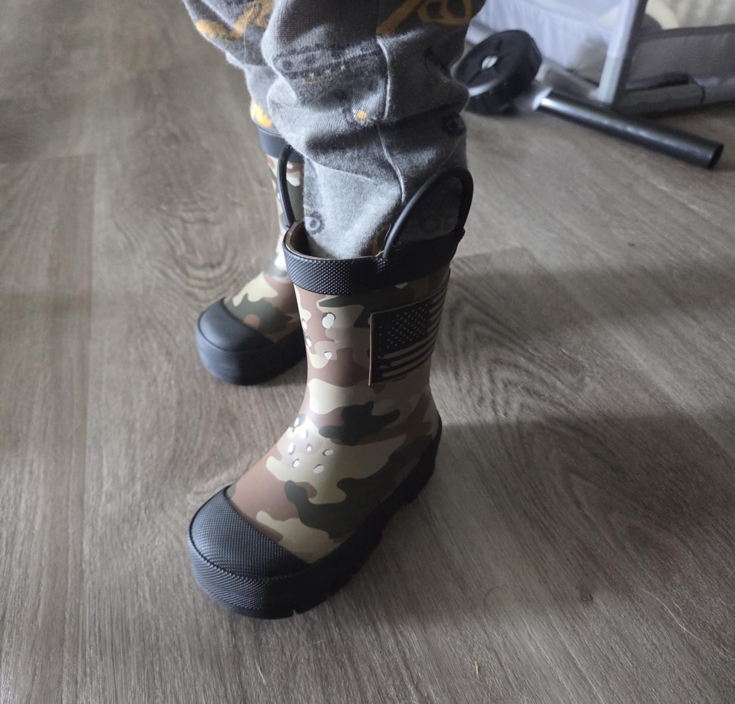 Kids Premium Waterproof Rain Boots for Boys and Girls customer photo 2
