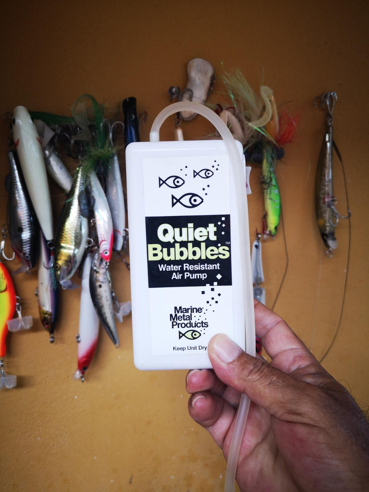 Marine Metal B-14 Quiet Bubbles Live Bait Aerator, Quiet Water Resistant Air Pump, Portable customer photo 1