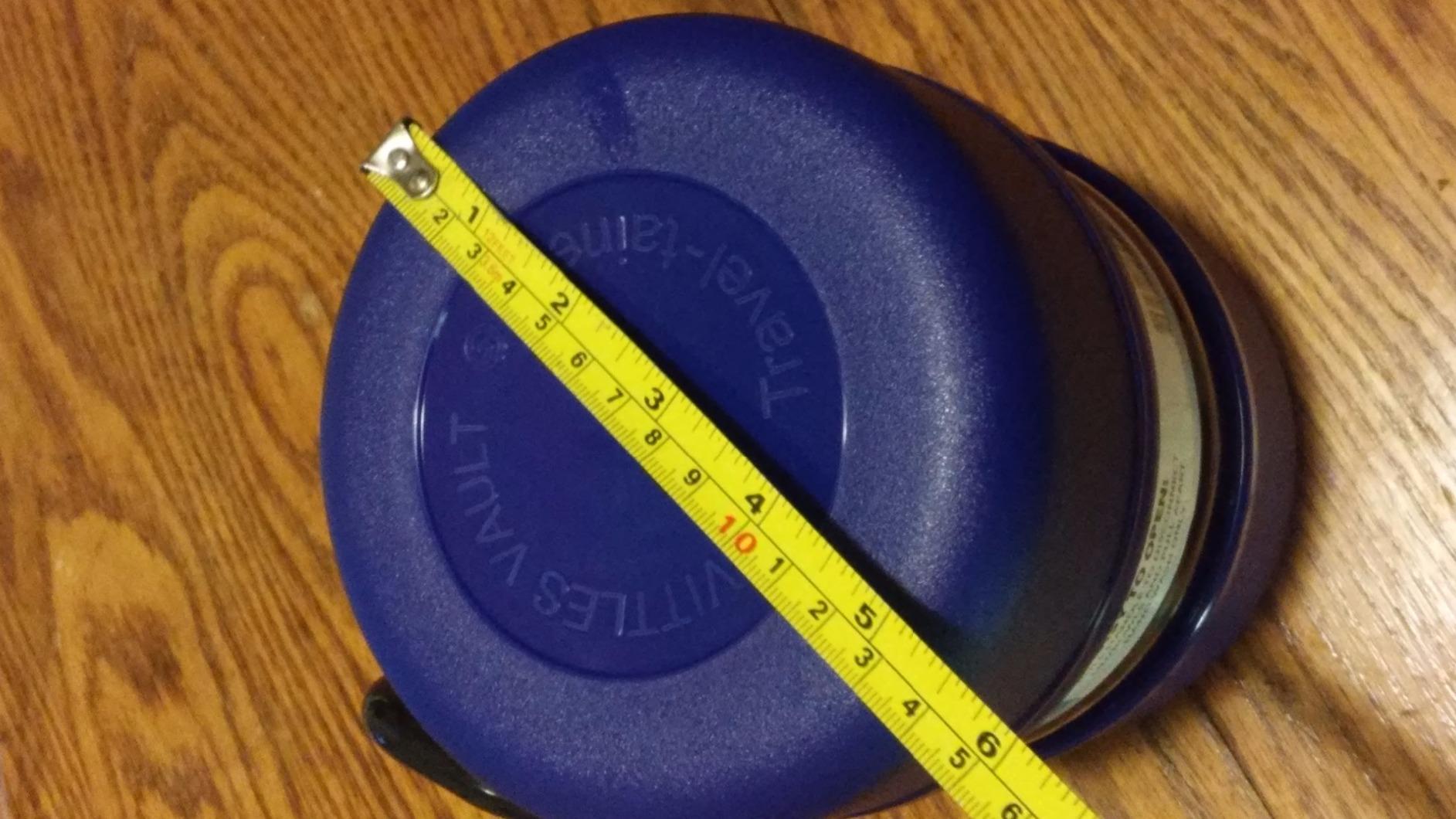GAMMA2 Vittles Vault Travel-Tainer (6 Cups) Portable Food Storage Container, Blue customer photo 1