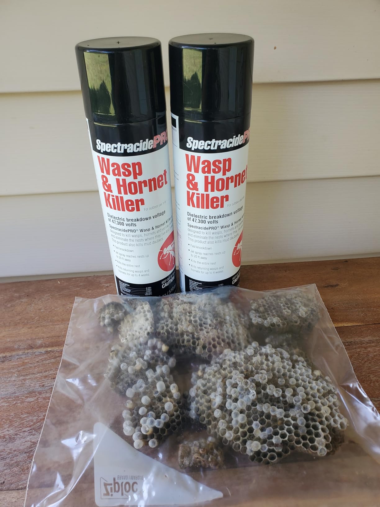 SpectracidePRO Wasp & Hornet Killer Spray, Kills Entire Nest, 18 Oz | Kills Wasps, Hornets, Yellowjackets & Mud Daubers, Up To 20 Foot Jet Spray customer photo 2
