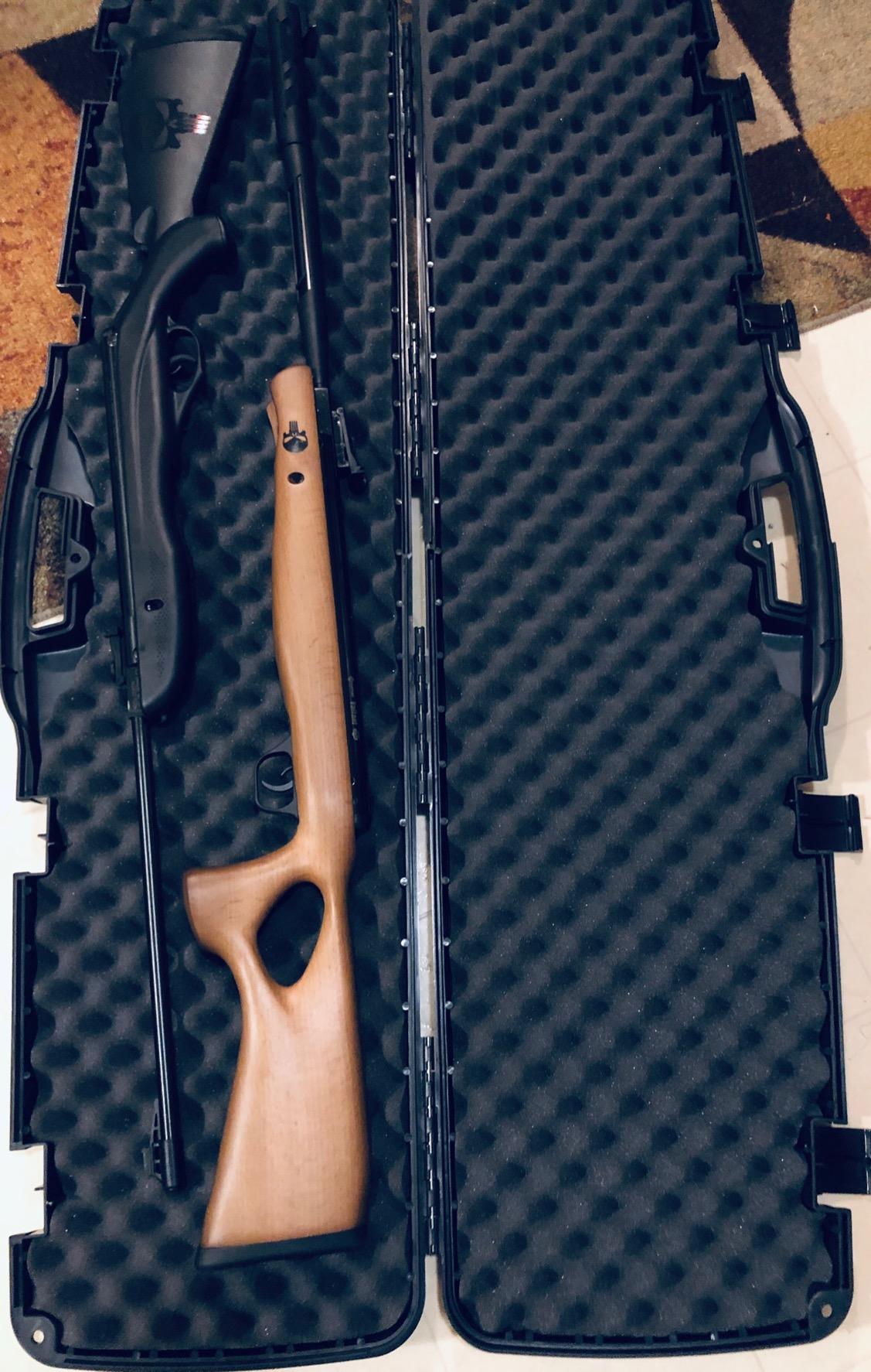 Plano Single Scoped or Double Non-Scoped Rifle Case , Black, 15.00 x 51.50 x 4.00