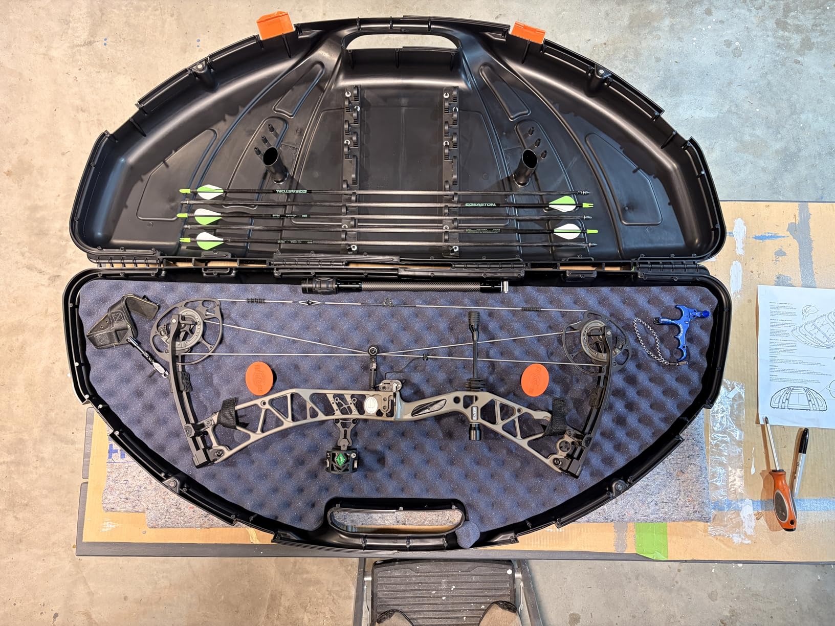 Flambeau Outdoors 6461SC Safe Shot Bow Case, Portable Bow Storage customer photo 1